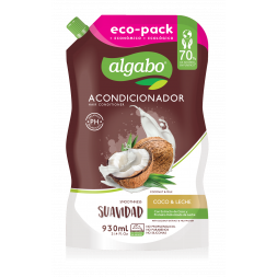 Acondicionador Coco y Leche Algabo Eco-Pack 930ml