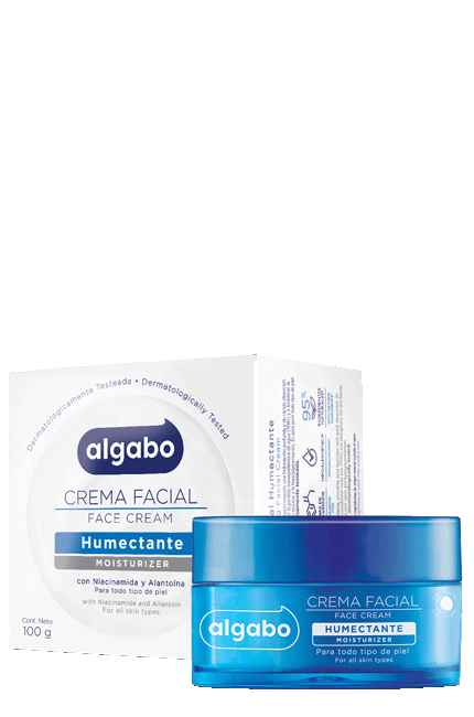 Crema Facial Humectante 100 g Algabo