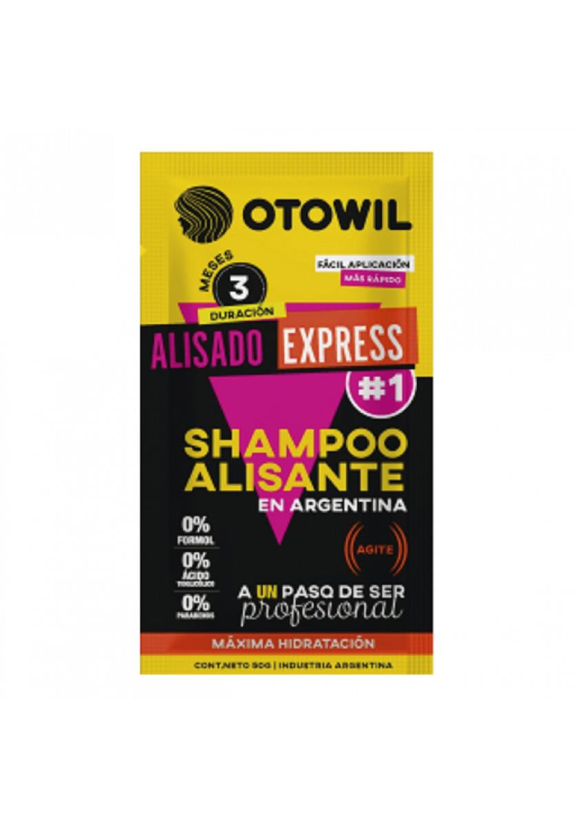 Shampoo Alisante Express Sobre x 50 g Otowil