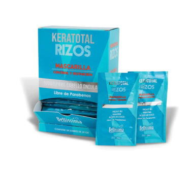 Mascarilla Rizos Keratotal x 20 Grs x 1 Bellisima