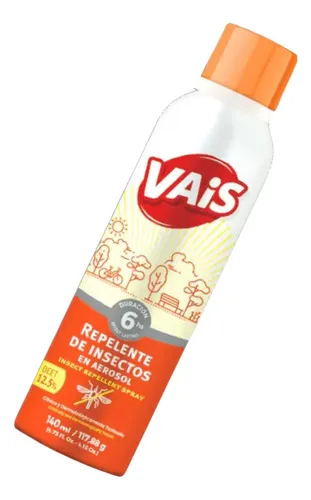 Algabo Vais Repelente en Aerosol Duración 6hs 140ml