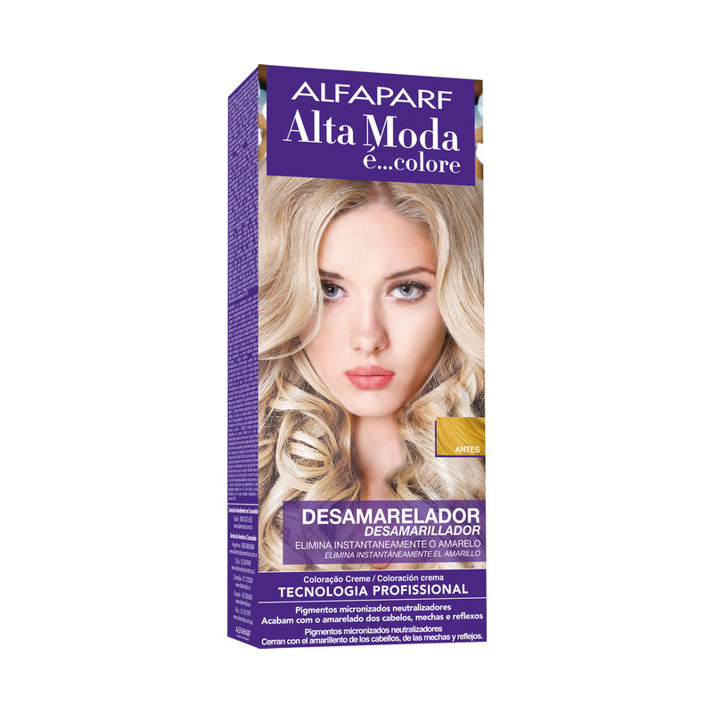 Kit de Coloración Desamarillador 150 Grs Alta Moda