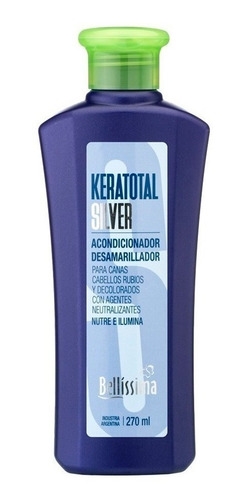 Bellísima Silver Keratotal Shampoo Matizador 270ml