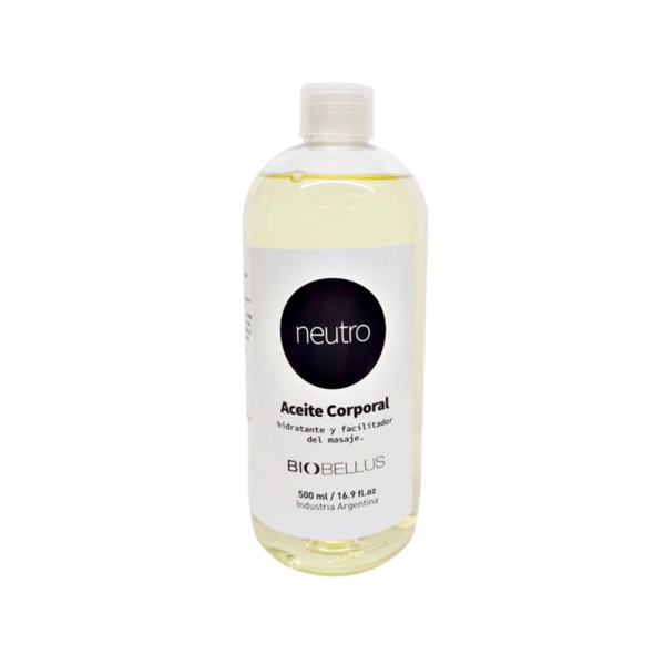 Aceite para Masajes Neutro Biobellus 500ml