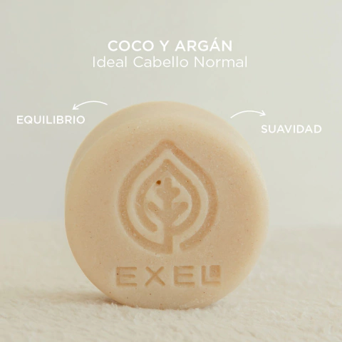 Shampoo Sólido Coco y Argán Exel