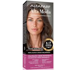 Kit de Coloración Alta Moda Tono 6.17 - Alta Moda