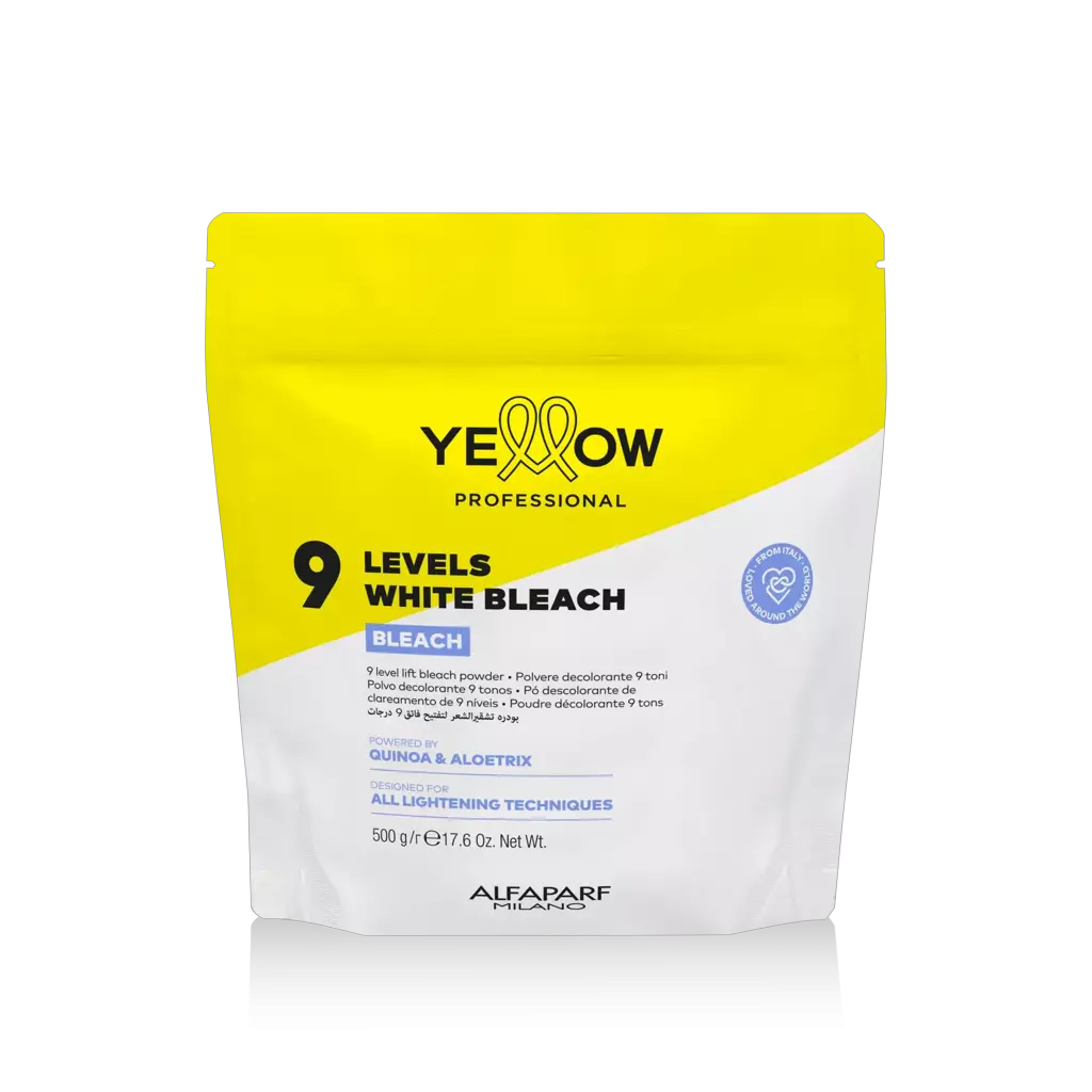 Polvo Decolorante Bleach 9 Tonos Doypack Yellow 500g