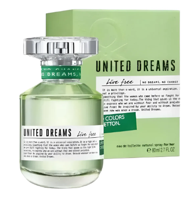 Eau De Toilette Live Fem 80 ml Benetton