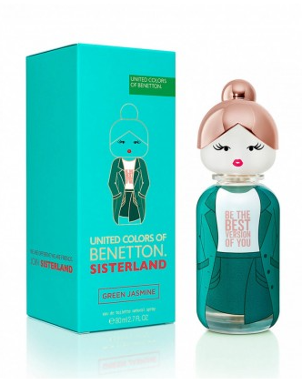 Sisterland Green Jasmine Eau de Toilette 80ml Benetton